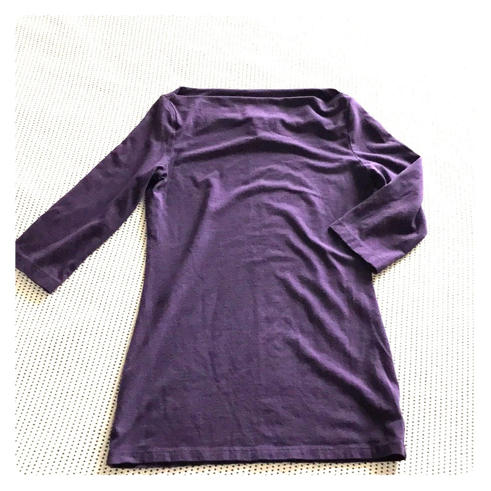 3/4 sleeve knit blouse